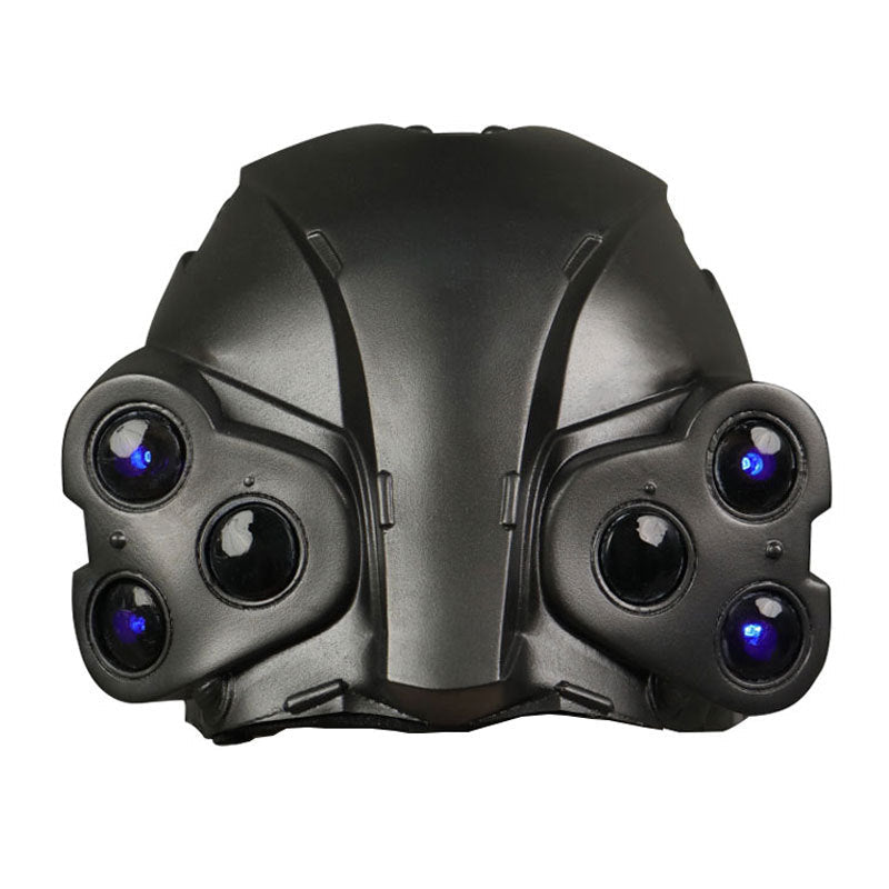Cyberpunk Full Face Halloween Helmet Mask - Villain Design
