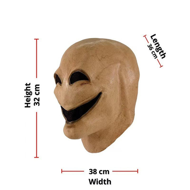 Halloween Alien Mask - Smiling & Faceless Design