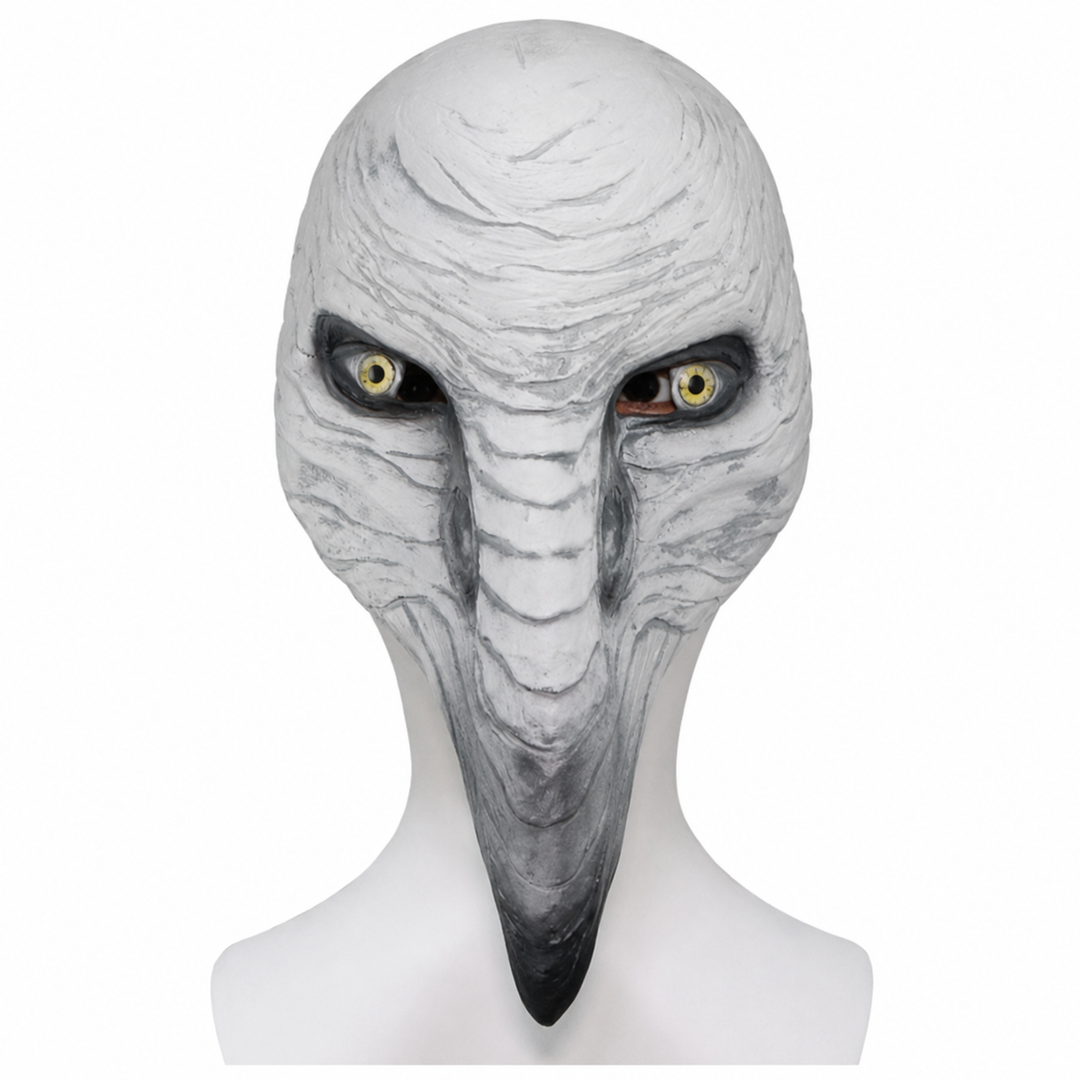 Halloween Beak Mask - Creepy Bird Costume Accessory