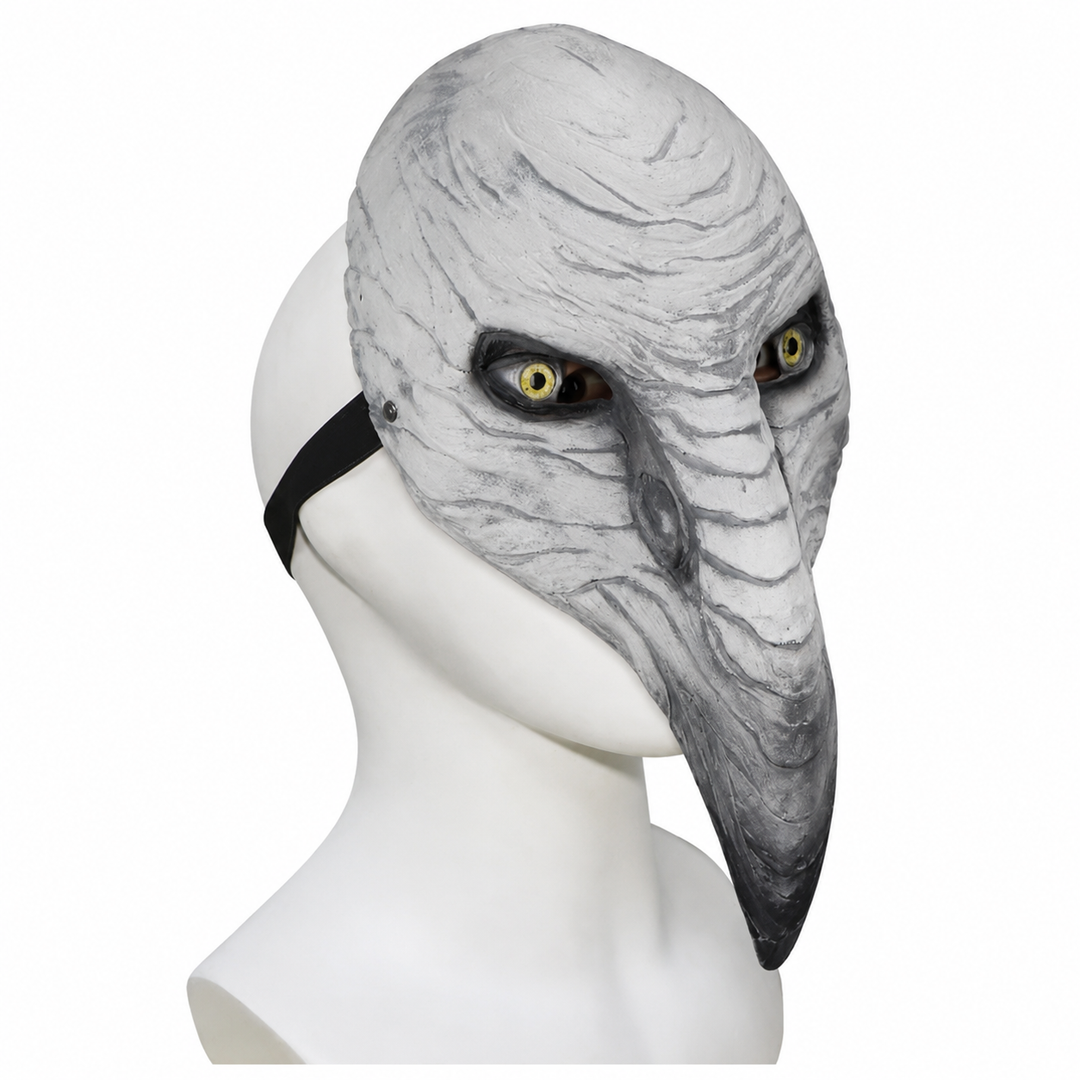 Halloween Beak Mask - Creepy Bird Costume Accessory
