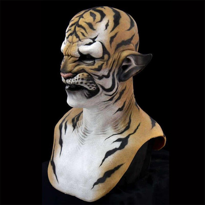 Halloween Beast Mask - Tiger Horror Costume Accessory