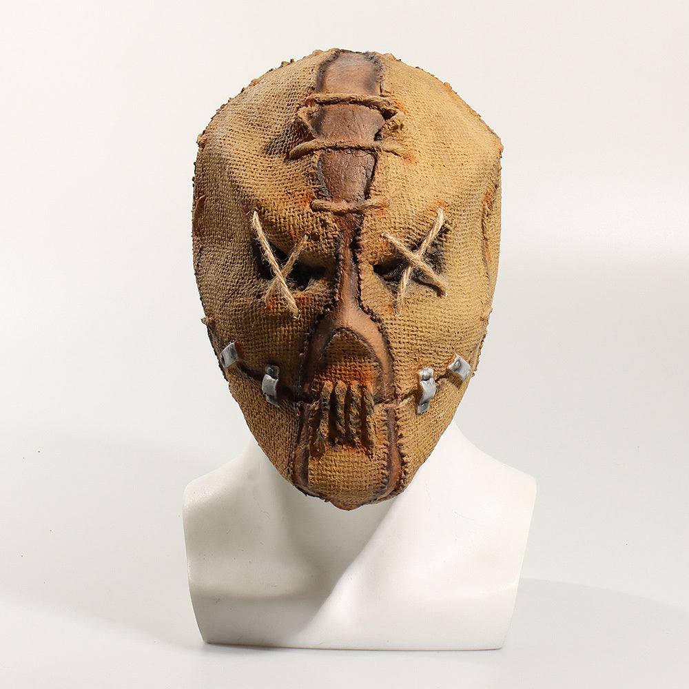 Halloween Bleeding Skull Latex Mask - Horror Costume Headpiece