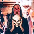 Halloween Bloody Ghost Face Mask - Latex Costume Accessory