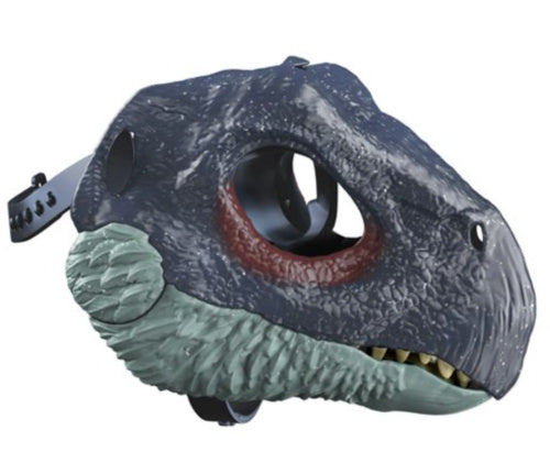 Halloween Blue Dinosaur Mask - Sickle Claw Headpiece