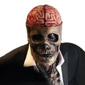 Halloween Brain Skeleton Mask - Latex Party Accessory