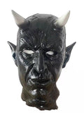 Halloween Demon Horn Mask Latex Headpiece - Party Costume Accessory