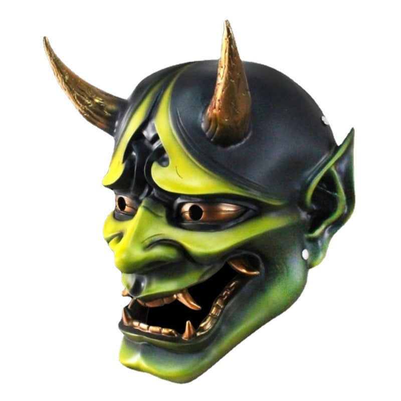 Halloween Devil Mask Resin - Party Costume Accessory