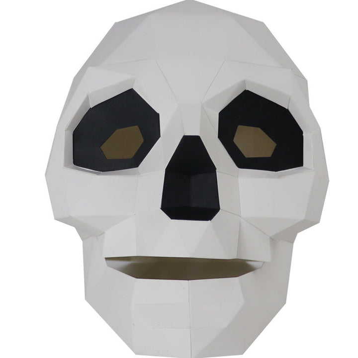 Halloween Devil Skull Mask - DIY Paper Craft Kit - Skeleton