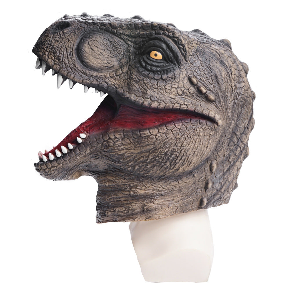 Halloween Dinosaur Latex Mask - Tyrannosaurus Rex Head Costume