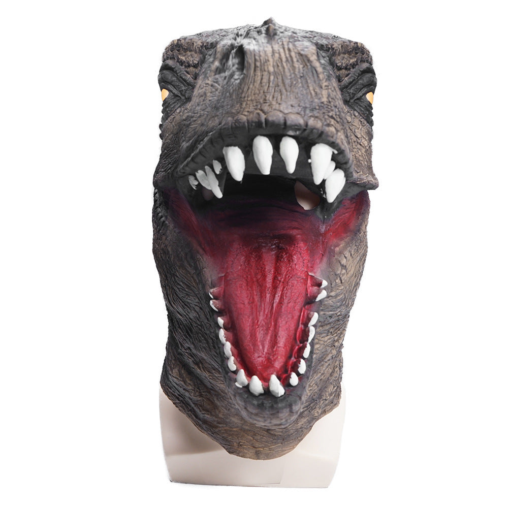 Halloween Dinosaur Latex Mask - Tyrannosaurus Rex Head Costume