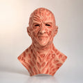 Halloween Freddy Krueger Mask & Glove Set - Scarred Horror Costume Accessory