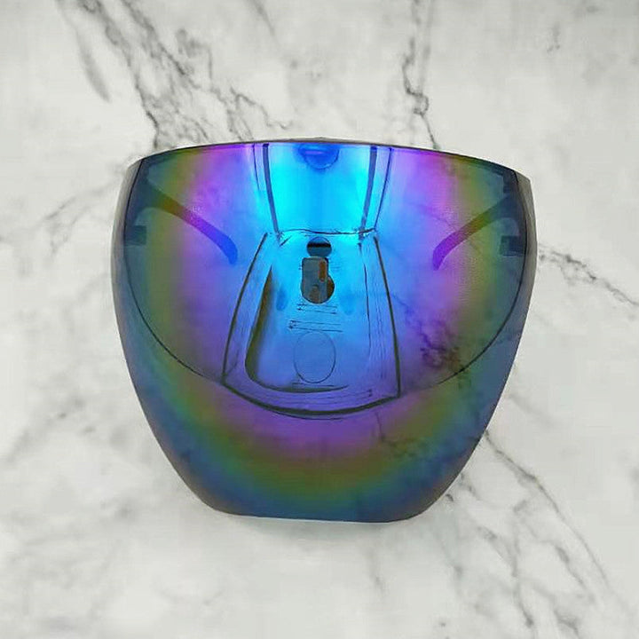 Halloween Futuristic Sphere Visor Sunglasses - Party Costume Accessory - Blue