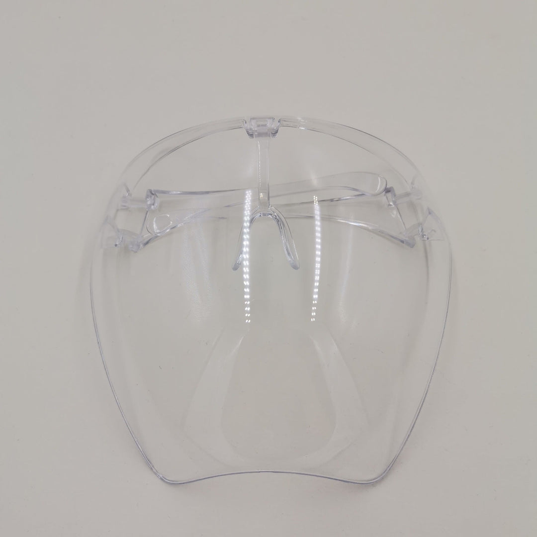 Halloween Futuristic Sphere Visor Sunglasses - Party Costume Accessory - Transparent