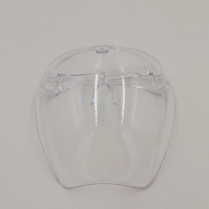 Halloween Futuristic Sphere Visor Sunglasses - Party Costume Accessory - Transparent