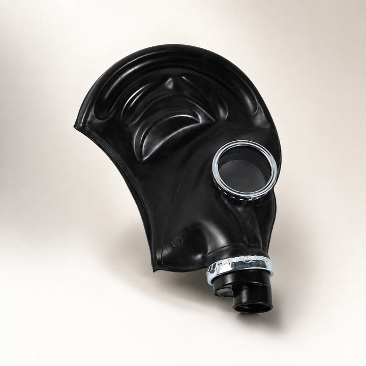 Halloween Gas Mask - Black Costume Accessory
