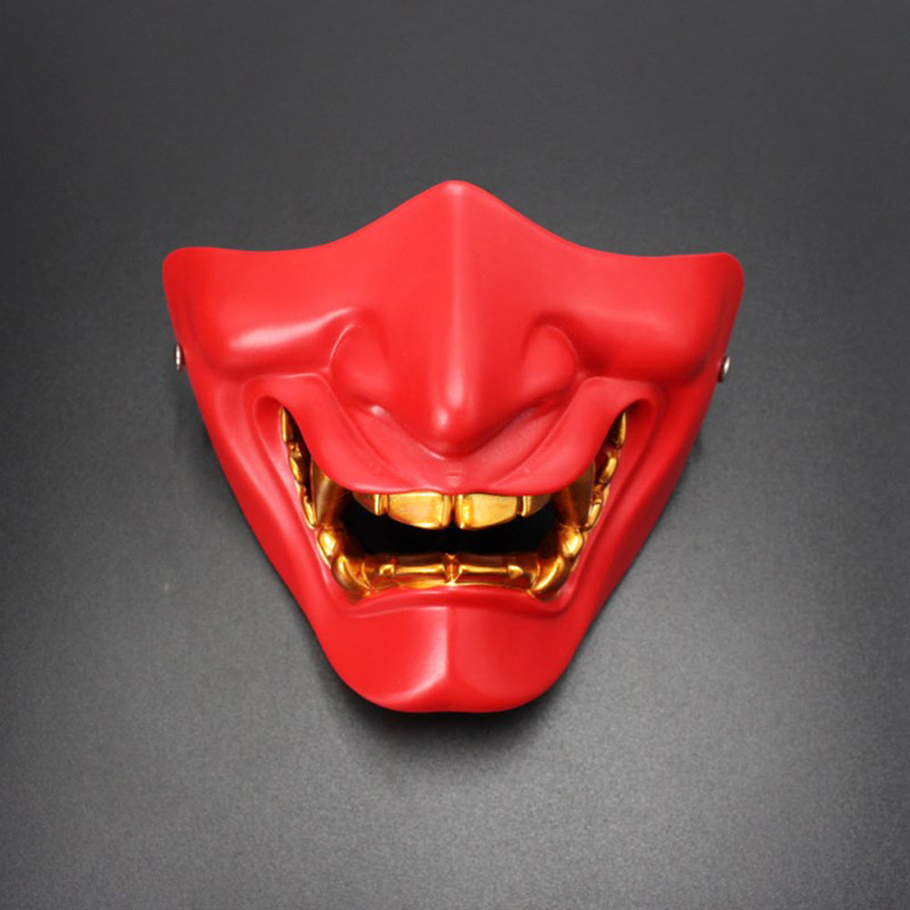 Halloween Ghost Head Mask - Resin Party Accessory - Red 2