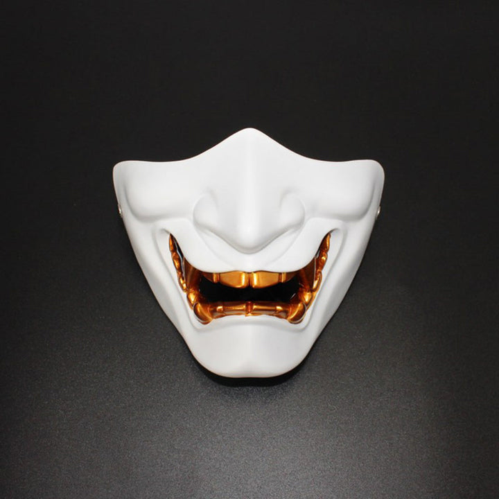 Halloween Ghost Head Mask - Resin Party Accessory - White 2