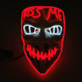Halloween Light-Up Mask - LED Party Accessory