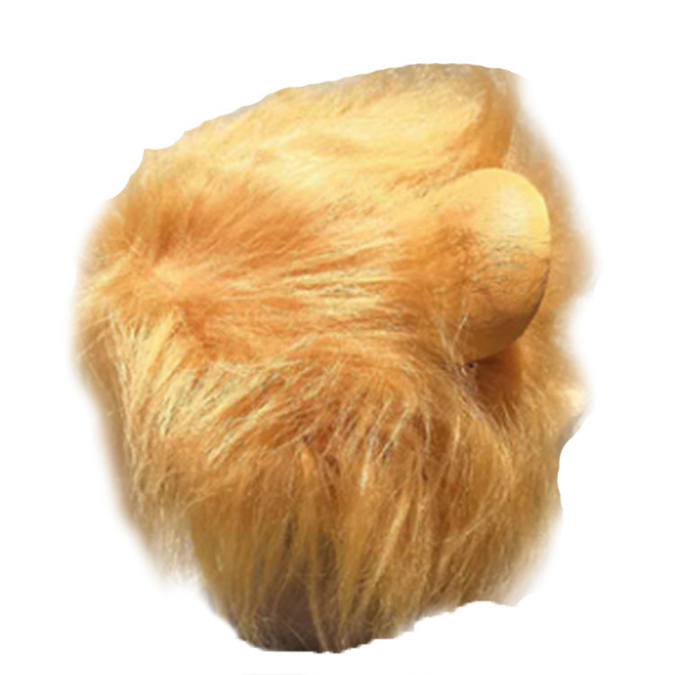 Halloween Lion Mask - Latex Animal Head Costume Accessory