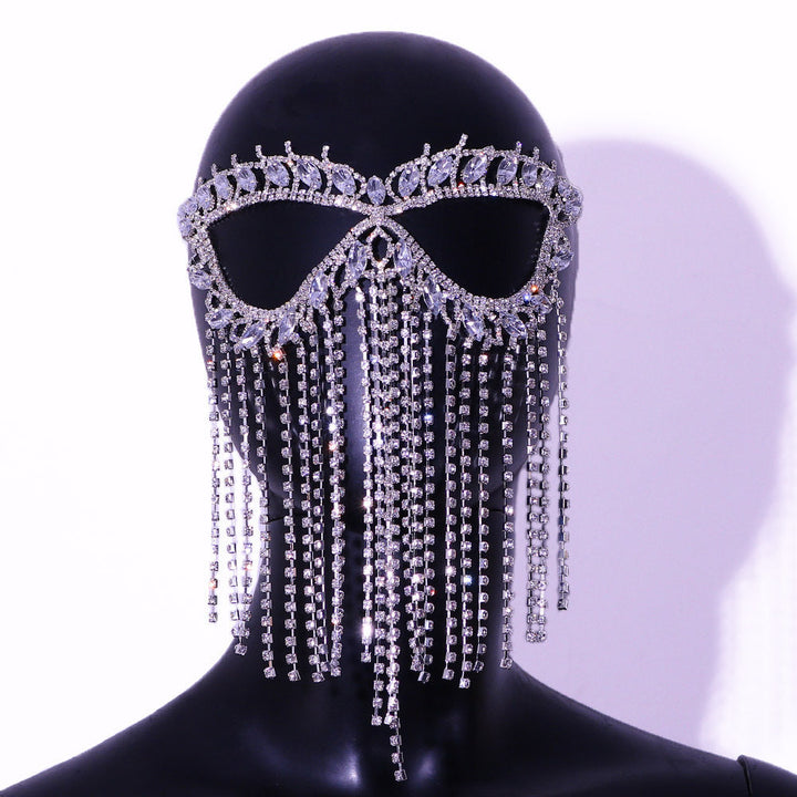 Halloween Masquerade Catwoman Mask - Gold & Silver