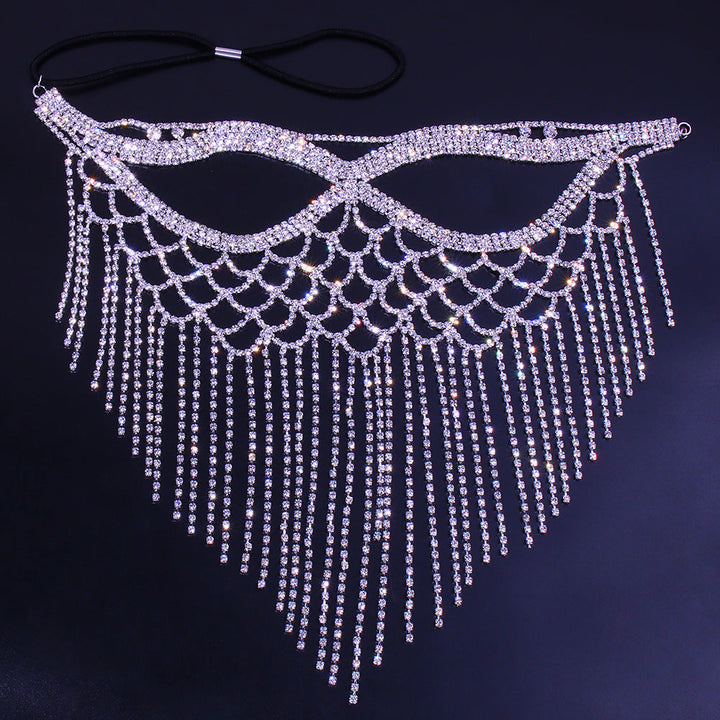 Halloween Masquerade Catwoman Mask - Gold & Silver - Silver 2