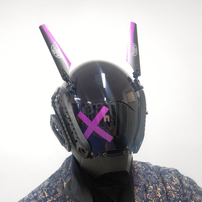 Halloween Rabbit Ear Mask - Costume Party Accessory