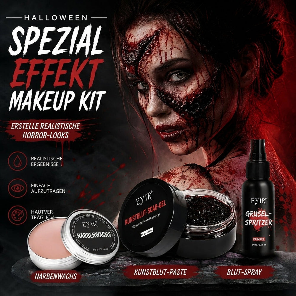 Halloween SFX Makeup Set - Wounds & Scars