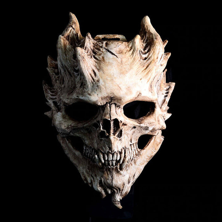 Halloween Skull Horror Mask - Skeleton Face Costume Accessory