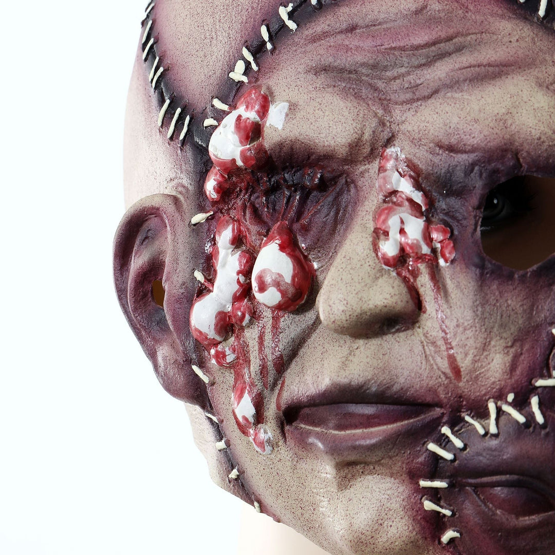 Halloween Three-Face Horror Mask - Realistic Latex Costume Prop