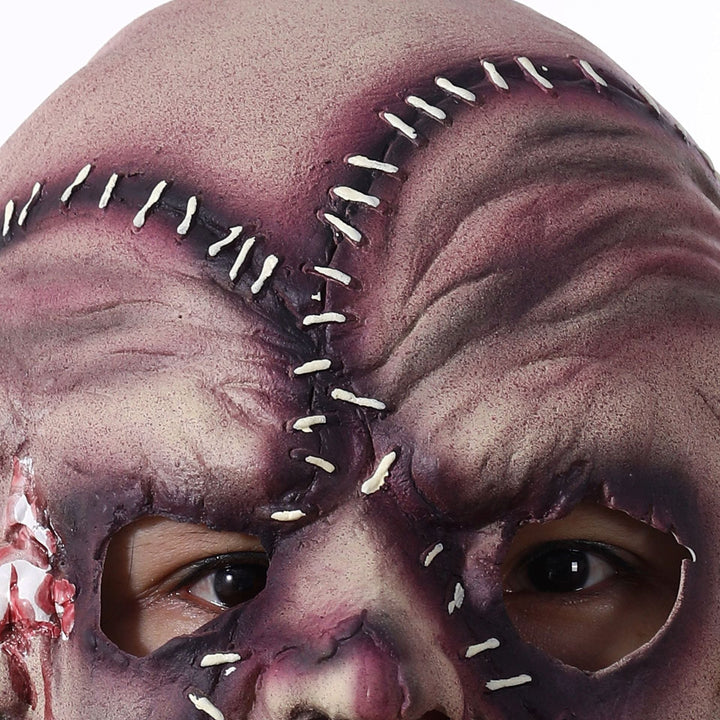 Halloween Three-Face Horror Mask - Realistic Latex Costume Prop