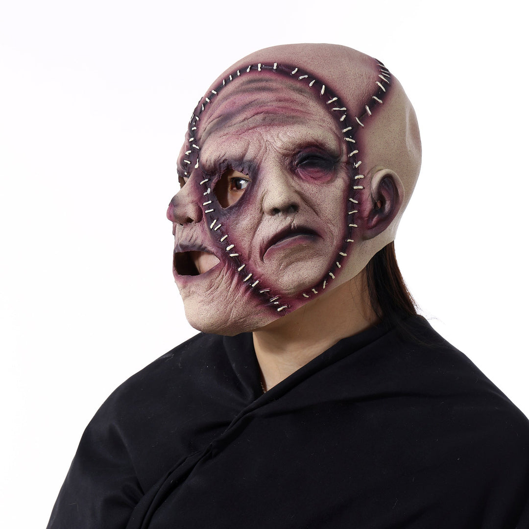 Halloween Three-Face Horror Mask - Realistic Latex Costume Prop