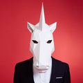 Halloween Tibetan Antelope Paper Headpiece - DIY Craft Mask