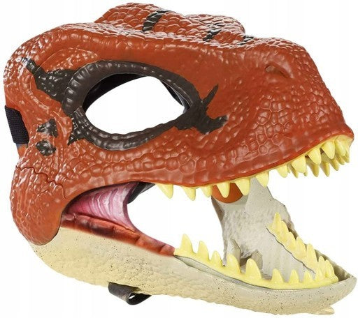 Halloween Velociraptor Dinosaur Mask - Moving Mouth Hood