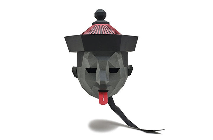 Halloween Zombie Mask - DIY Paper Craft Scary Face Headpiece