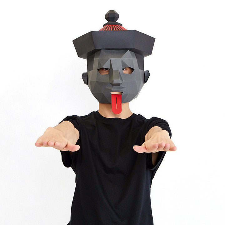 Halloween Zombie Mask - DIY Paper Craft Scary Face Headpiece