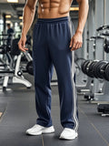 Men's Athletic Trousers - Breathable Drawstring Training Joggers