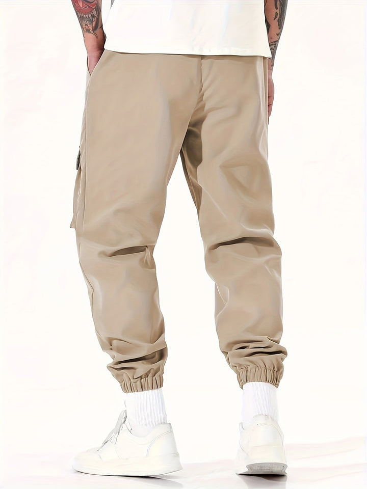 Men's Cargo Joggers - Breathable Relaxed Fit
