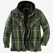 Men's Casual Jacket - Warm & Timeless Style - Green