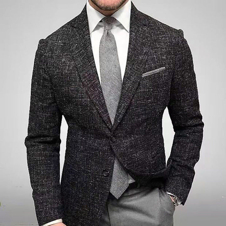 Men's Classic Blazer – Timeless Style & Comfortable Fit - Black