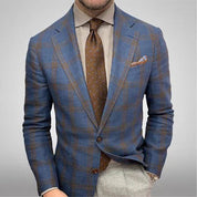 Men's Classic Blazer – Timeless Style & Comfortable Fit - Blue