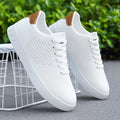 Men's Clean Low-Top Sneakers - White