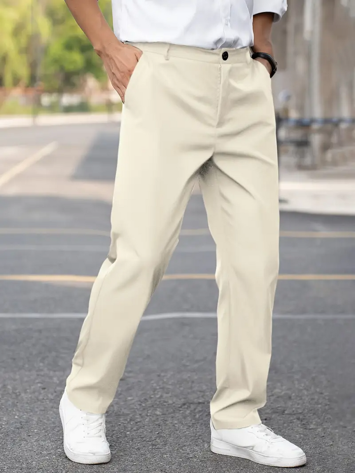 Men's Comfort Fit Casual Pants - Versatile Everyday Wear