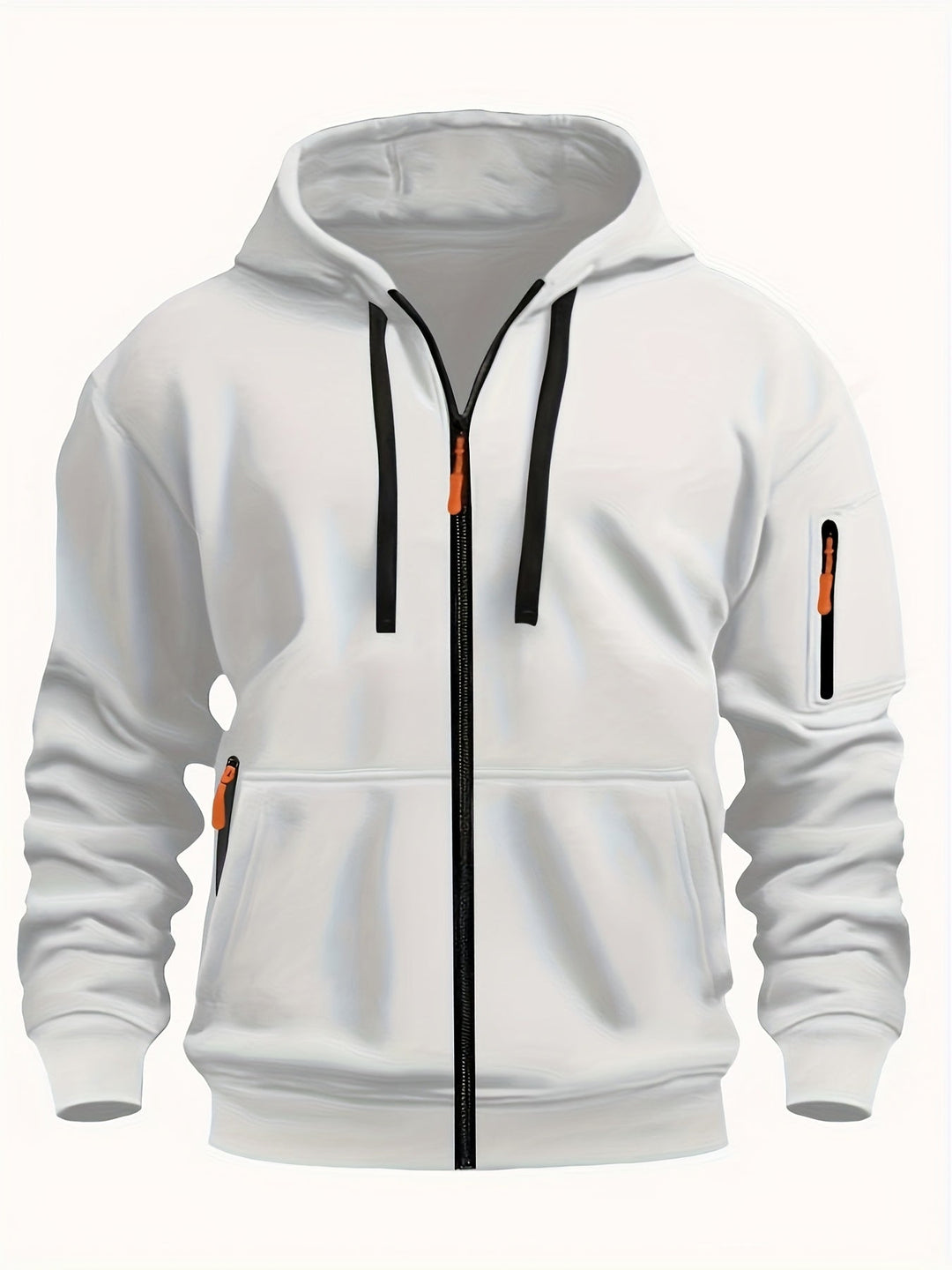 Men's Everyday Zip-Up Hoodie - Relaxed Fit