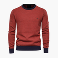 Men's Fine Knit Crew Neck Sweater - Classic Everyday Style