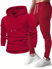Men's Hoodie & Joggers Set - Comfortable Sportswear