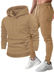 Men's Hoodie & Joggers Set - Comfortable Sportswear