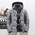 Men's Insulated Winter Parka Jacket with Hood