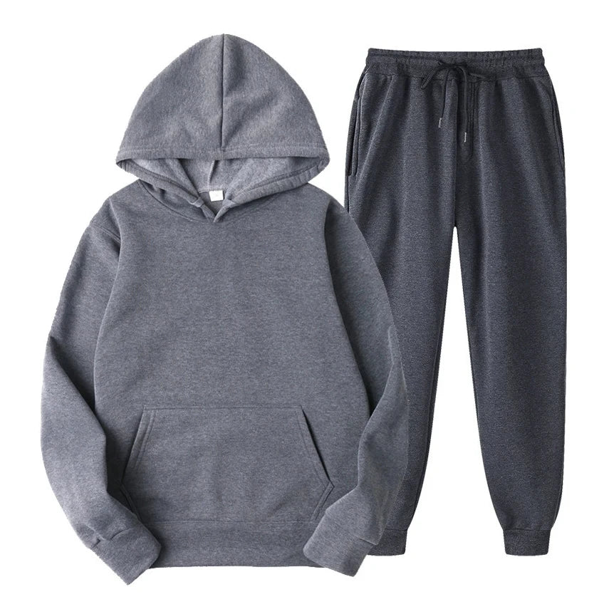 Men's Jogger Set - Relaxed Fit Comfort - Charcoal
