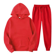 Men's Jogger Set - Relaxed Fit Comfort - Red