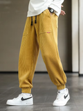 Men's Joggers Loose Fit Elastic Waist - Casual Streetwear